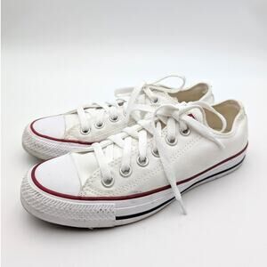 Converse Chuck Taylor All Star Canvas Sneakers Women's White Size US6.5 EU37